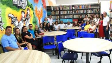 Emeb Anna Abreu tem biblioteca revitalizada pela parceria entre Educacao fevereiro 19, 2025
